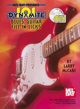 101 Dynamite Blues Guitar Guitar and Fretted sheet music cover